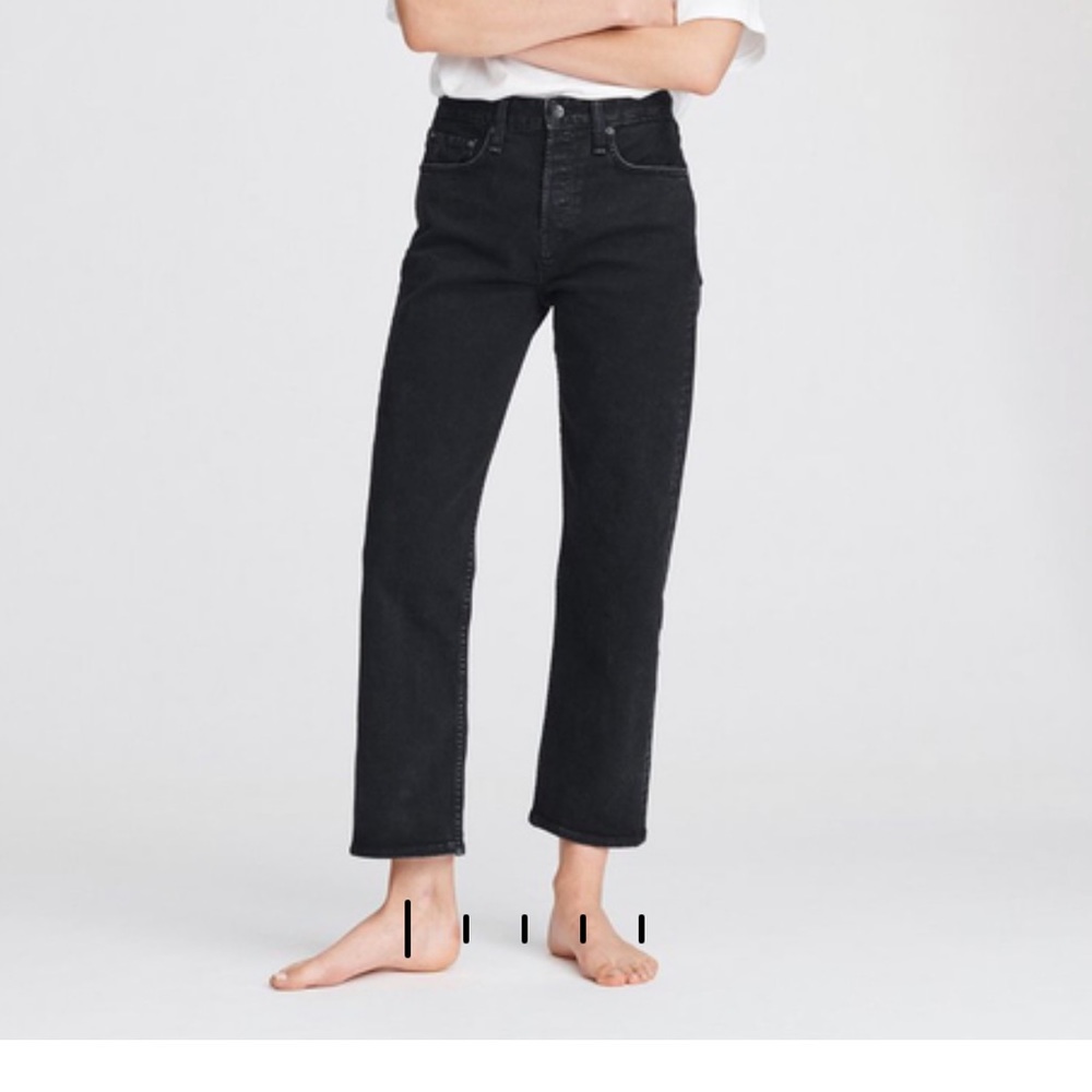 Rag & Bone Maya High Rise Ankle Straight Jeans